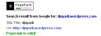 djuyadi - Jadwal Google PageRank Update 2010
